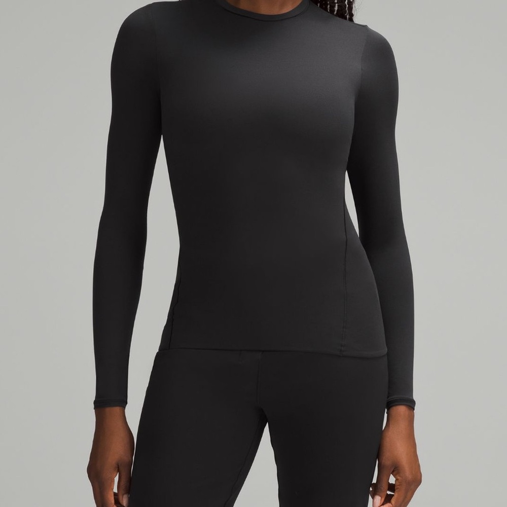 Lululemon Wundermost Ultra-Soft Nulu Crewneck Long-Sleeve Shirt